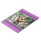 Yellow Butterfly-Notebook Notizblock (Linke Seite)