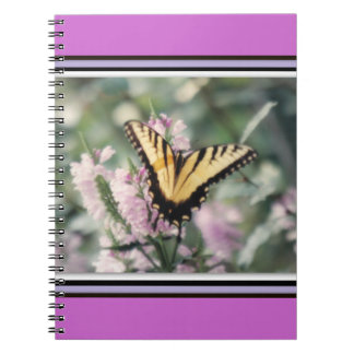 Yellow Butterfly-Notebook Notizblock