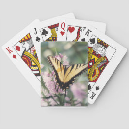 Yellow Butterfly Playing Cards Spielkarten