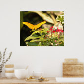 Yellow Butterfly Poster (Küche)