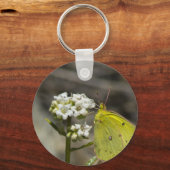 Yellow Butterfly Schlüsselanhänger (Vorderseite)