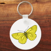 Yellow Butterfly Schlüsselanhänger (Vorderseite)