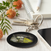 Yellow Butterfly Schlüsselanhänger (Seite)