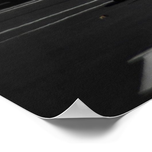 Yellow Cab Charge Poster (Ecke)