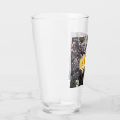 Yellow Cactus Flower Glas (Rechts)