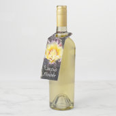 Yellow cactus flower in spring flaschenanhänger (Angewinkelt)