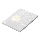 Yellow Cactus Flower Notizblock (Rotiert)