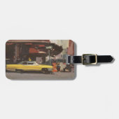 Yellow Cadillac 2012 Gepäckanhänger (Vorderseite horizontal)