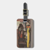 Yellow Cadillac 2012 Gepäckanhänger (Vorderseite vertikal)