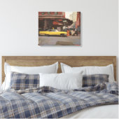 Yellow Cadillac 2012 Leinwanddruck (Insitu (Schlafzimmer))