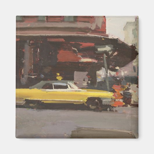 Yellow Cadillac 2012 Magnet (Vorne)