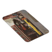 Yellow Cadillac 2012 Magnet (Rechte Seite)