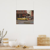 Yellow Cadillac 2012 Poster (Küche)