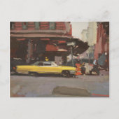 Yellow Cadillac 2012 Postkarte (Vorderseite)