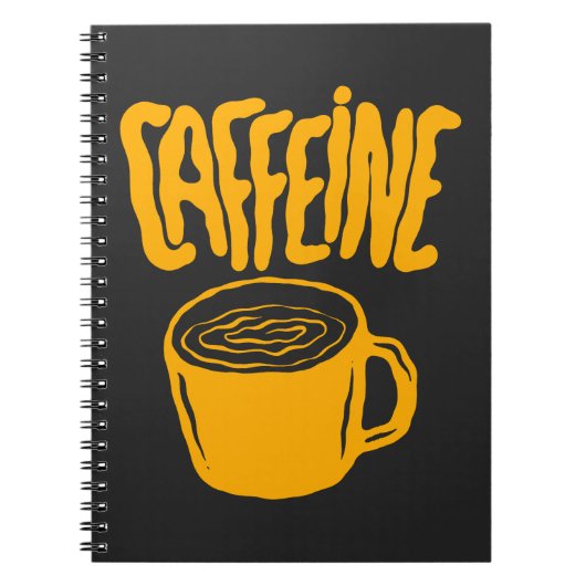 Yellow Caffeine Notizblock (Vorderseite)