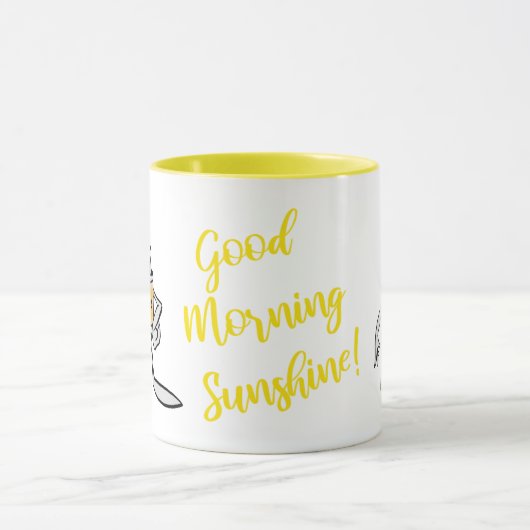 Yellow Can Creature Coffee Mug Tasse (Zentrum)