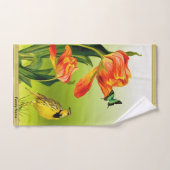 Yellow Canarie name Howey Badhandtuch Set (Handtuch)