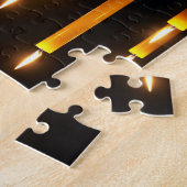 Yellow Candles Candlelight Puzzle (Seite)