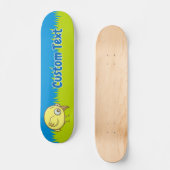 Yellow-Cartoon-Skateboard Skateboard (Vorderseite)