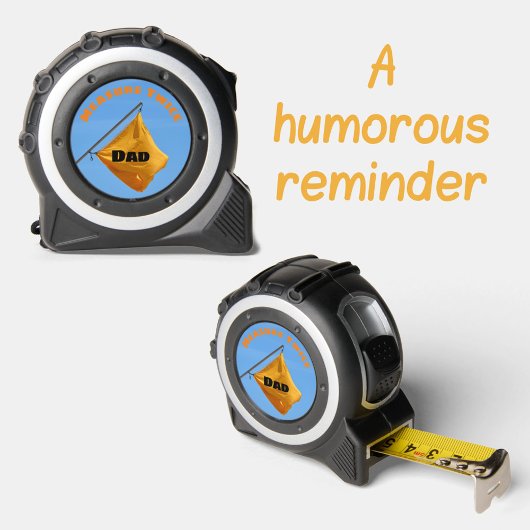 Yellow Cauce Flag Measurement Twice Vater Fun Maßband