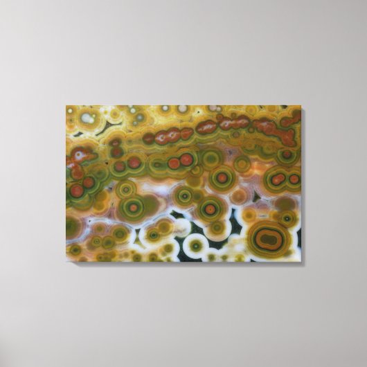 Yellow Ccolor Ocean Jasper Leinwanddruck (Vorderseite)