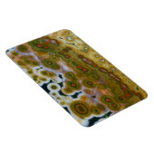 Yellow Ccolor Ocean Jasper Magnet (Rechte Seite)