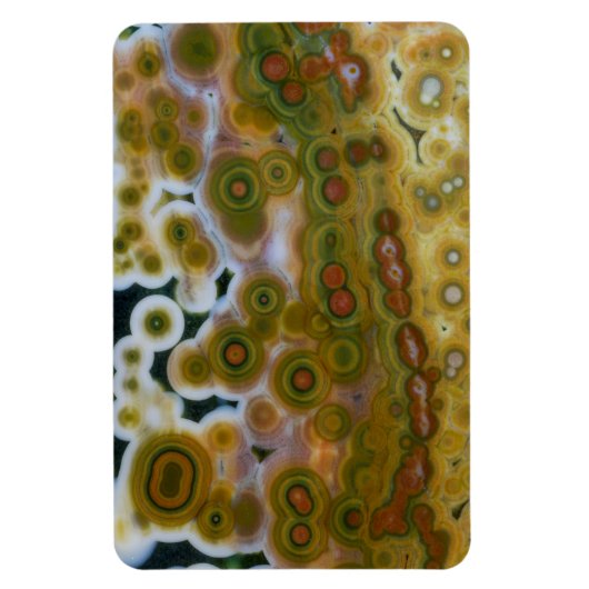 Yellow Ccolor Ocean Jasper Magnet (Vertikal)
