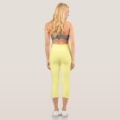 Yellow Chalk Capri Leggings (Rückseite)