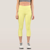 Yellow Chalk Capri Leggings (Vorderseite)