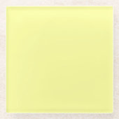 Yellow Chalk Glasuntersetzer (Vorderseite)