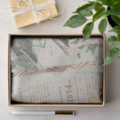 Yellow Chat Bird Nest Butterfly Französischer Deco Seidenpapier (Geschenk)