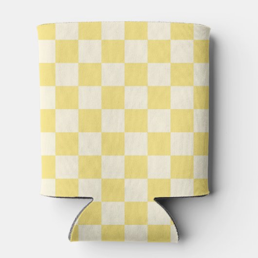 Yellow Checkerboard Dosenkühler (Rückseite)