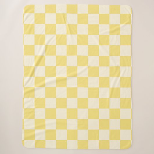 Yellow Checkerboard Sherpadecke (Vorderseite)