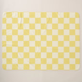 Yellow Checkerboard Sherpadecke (Vorderseite (Horizontal))