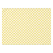 Yellow Checkerboard Tischdecke (Vorderseite (Horizontal))