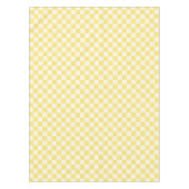 Yellow Checkerboard Tischdecke (Vorderseite)