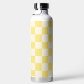 Yellow Checkerboard Trinkflasche (Rechts)