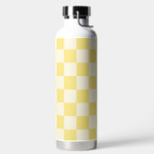 Yellow Checkerboard Trinkflasche (links)