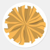 Yellow Cheerleader Pom Pom