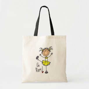 Yellow Cheerleader Tshirts und Geschenke Tragetasche