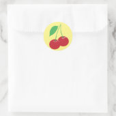 Yellow Cherry Sticker (Tasche)