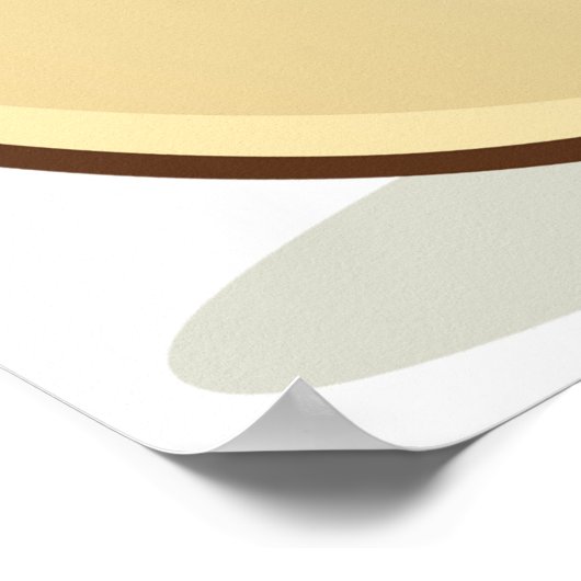 Yellow Chick And Egg Poster (Ecke)