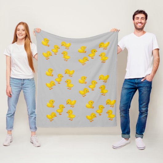 Yellow Chicks Fleece Blanket (Beispiel)