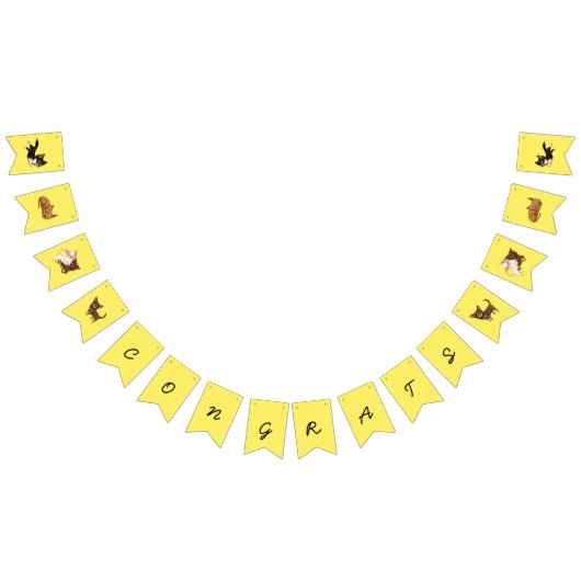 Yellow Chihuahua Party Banner (Alle)