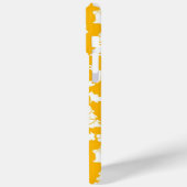 Yellow Christmas Pattern Case-Mate iPhone Hülle (Rückseite / Links)