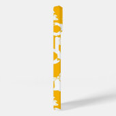 Yellow Christmas Pattern Case-Mate iPhone Hülle (Rückseite / Rechts)