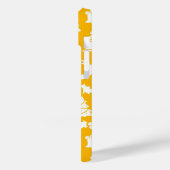 Yellow Christmas Pattern Case-Mate iPhone Hülle (Rückseite / Links)