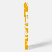 Yellow Christmas Pattern Case-Mate iPhone Hülle (Rückseite / Links)