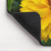 Yellow Chrysanthemum Mousepad (Ecke)