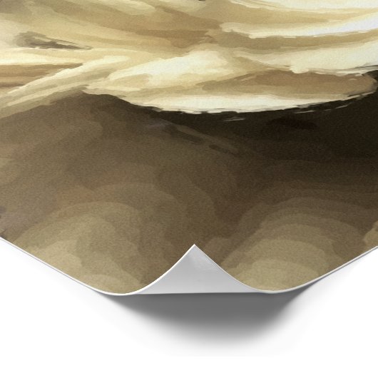 YELLOW CHRYSANTHEMUM POSTER (Ecke)